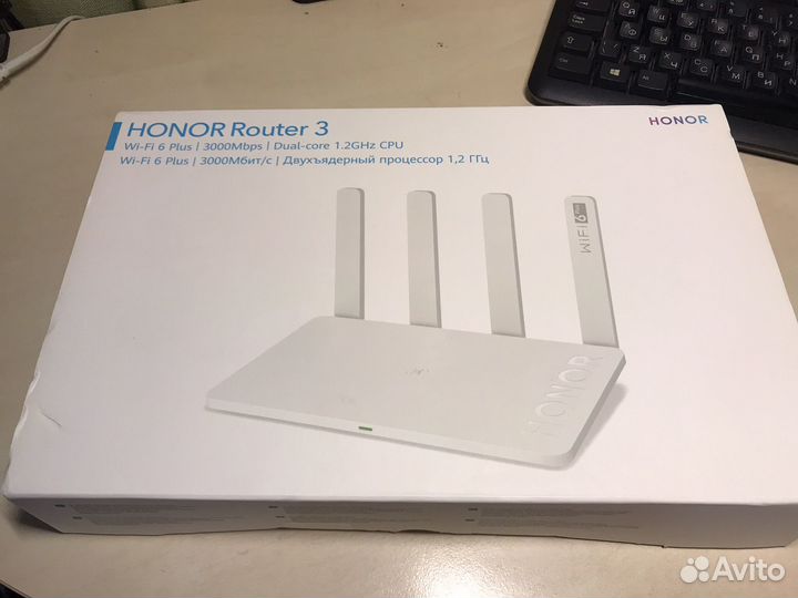 Wi-Fi роутер honor 3 XD20 новый. Wi-Fi 6. mesh