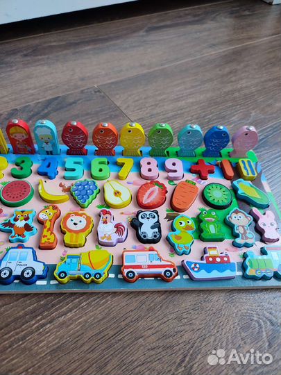 Игрушка Сортер деревянная