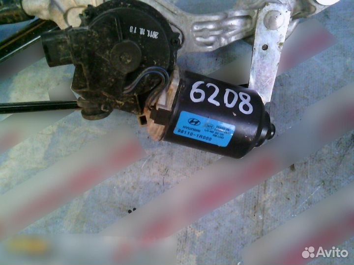 Моторчик стеклоочистителя передний Hyundai Solaris