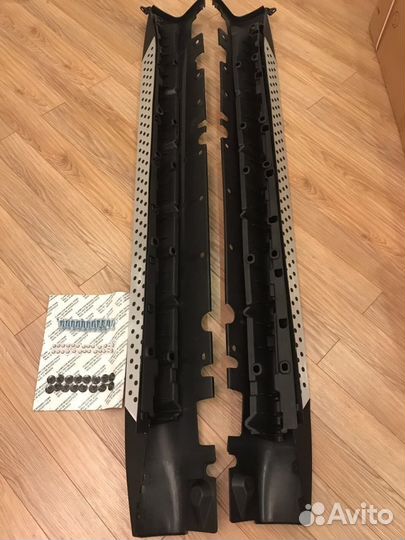 Новые подножки бмв Е70 кузов