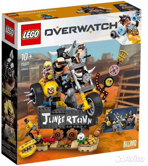 Новый Lego Overwatch 75977 Junkrat and Roadhog