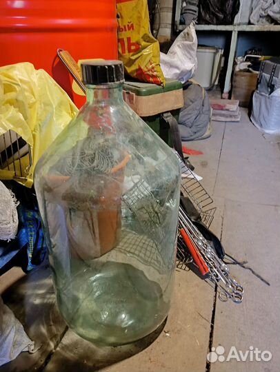 Бутылка стеклянная 20 литров