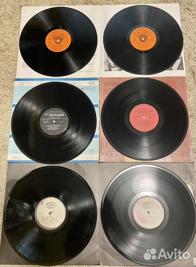 LP пластинки the Beatles Битлз Хорошее состояние