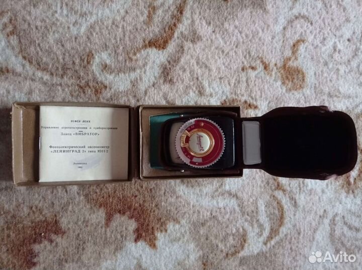 Экспонометр ленинград 2