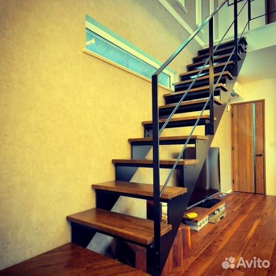 Металлокаркас для лестницы 