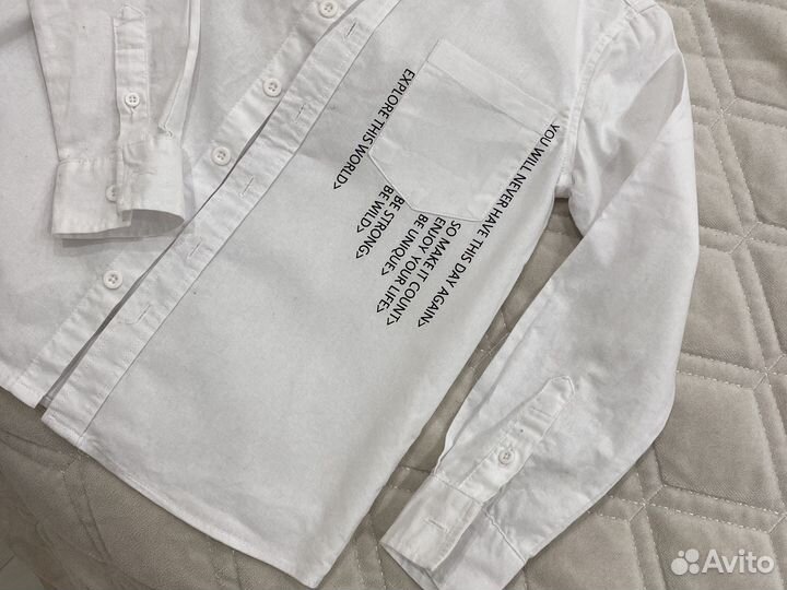 Рубашка белая