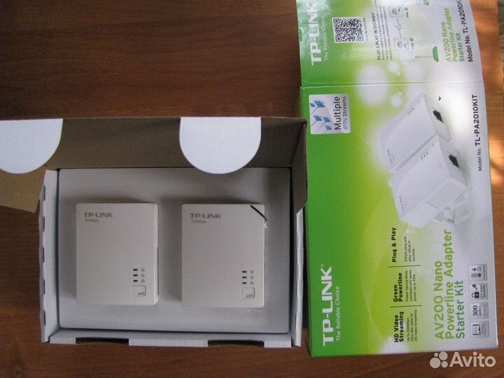 Сетевой адаптер TP-Link Powerline AV200 Nano