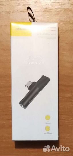 Переходник Type-C на Jack 3.5 с возможностью заряд