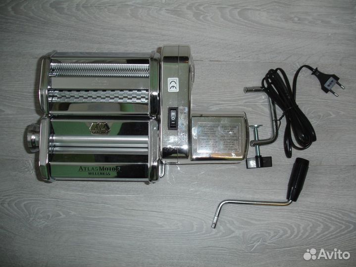 Marcato Atlasmotor Wellness 150mm и разные насадки