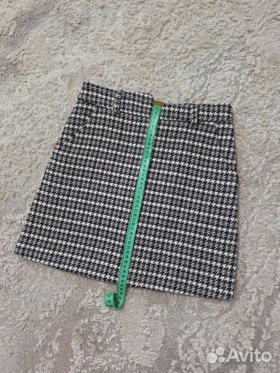 Юбка мини теплая