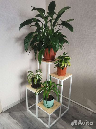 Цветочница в стиле лофт