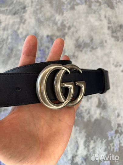 Ремень Мужской Gucci GG Оригинал