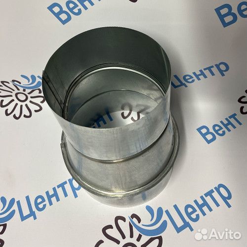 125х100 Переход из оцинкованной стали