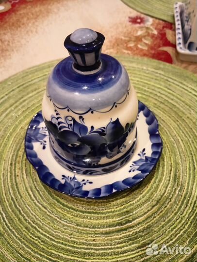 Фарфоровая посуда гжель