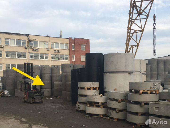 Жб кольцо с дном дк 10-9 напрямую с завода ГОСТ