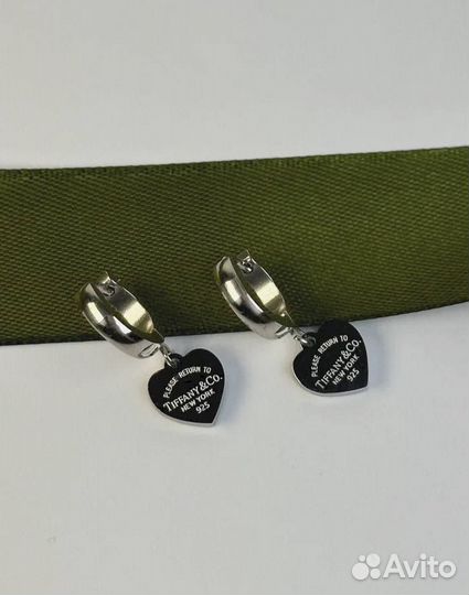 Серьги Tiffany