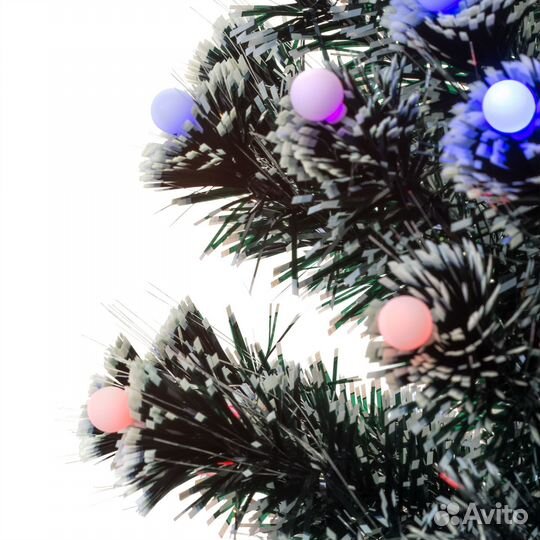 Елка светодиодная с белыми кончиками (оптом)