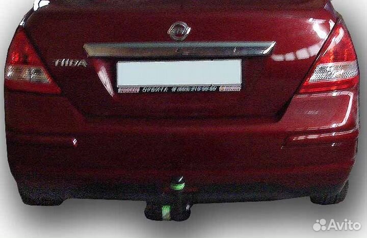 Фаркоп для Nissan Tiida (седан) 2007-2014