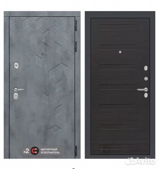 Дверь входная металлическая Бетон