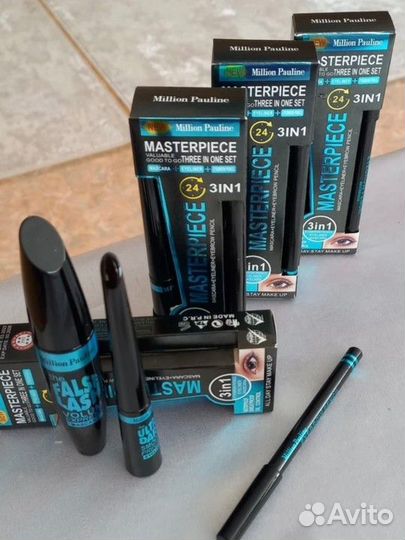 Новый набор Тушь для ресниц, подводка и карандаш