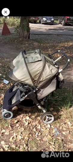 Коляска для двойни, погодок