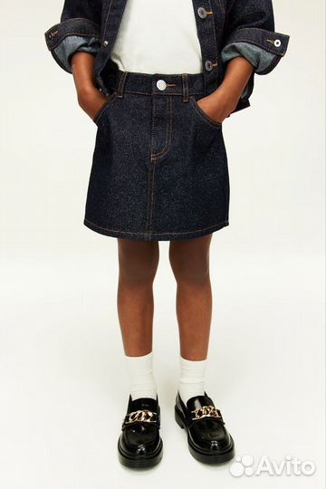 Юбка джинсовая hm 110, 128, 134