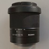 Объектив sony DT 3.5-5.6 18-70mm