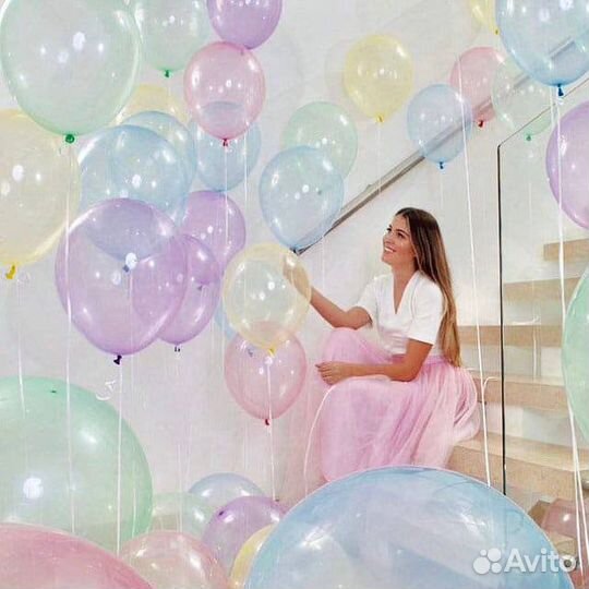 Воздушные гелиевые (гелевые) шары (шарики)
