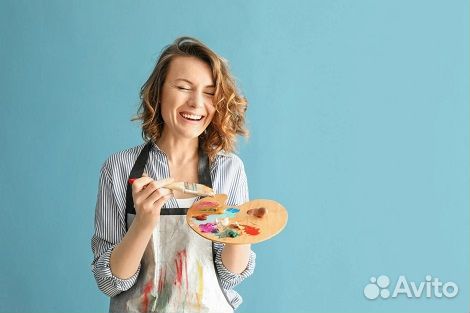 Палитра вдохновения. Подарочный набор творческих