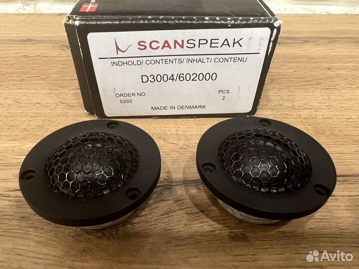 Вч динамики ScanSpeak D3004/602000