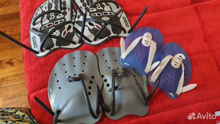 Лопатки для плавания arena speedo