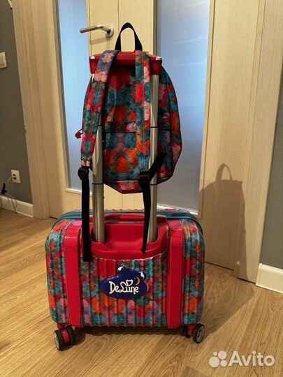 Детский Чемодан с рюкзачком