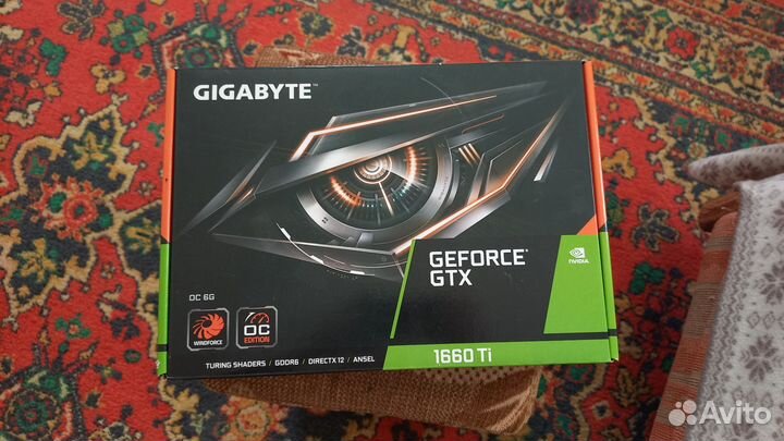 Видеокарта gtx 1660 ti