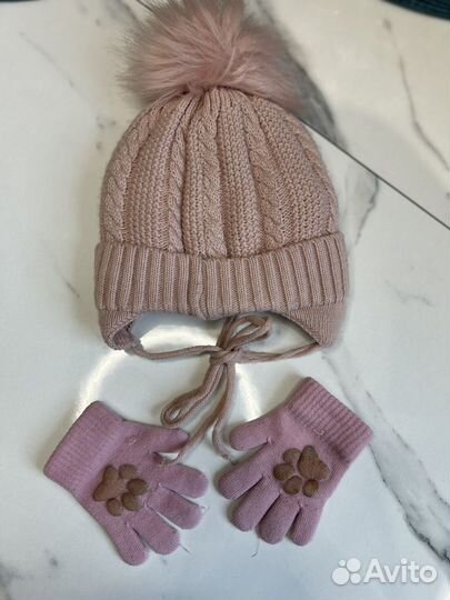 Зимняя шапка для девочки