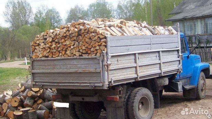 Дрова березовые колотые