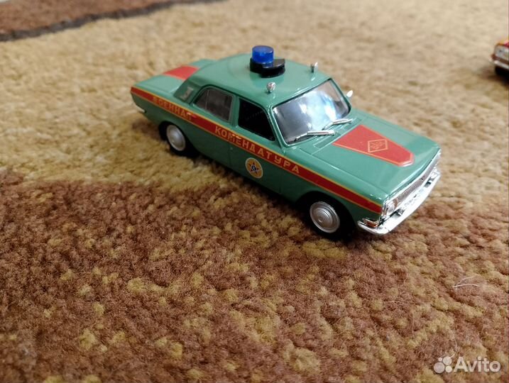 Модель автомобиля Волга газ 24 комендатура