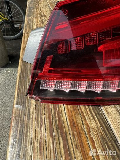 Задний правый фонарь на Mercedes Cla w 118