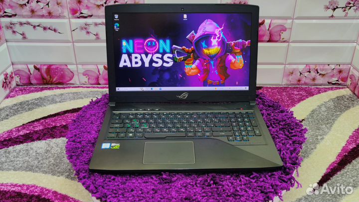 Игровой ноутбук asus/ IPS/ intel core i5/ GTX1050