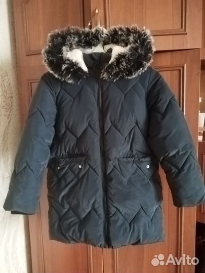 Куртка зимняя для девочки 8-9 лет