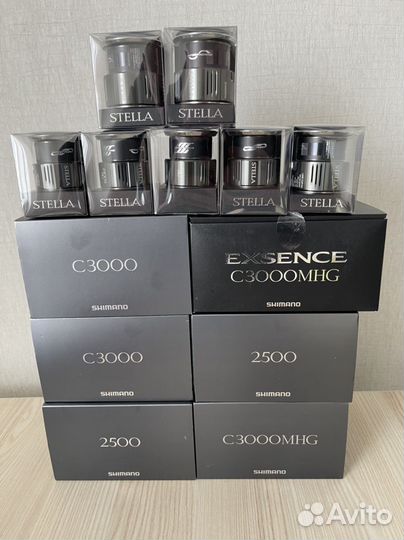 Shimano Stella 22 вся линейка + доп шпули к ним
