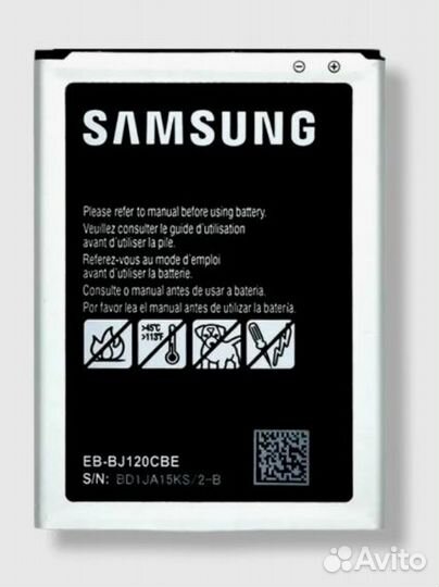 Аккумулятор Samsung J120 J1 2016 EB-BJ120CBE