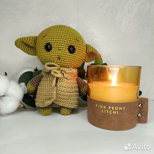 Вязаная игрушка / Малыш Йода