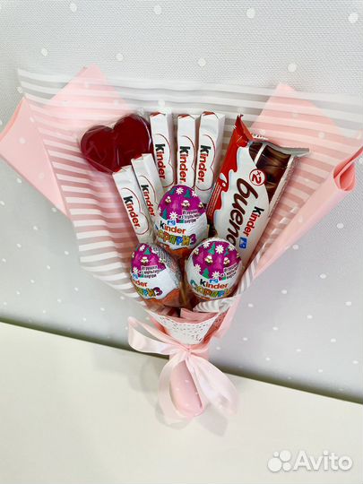 Сладкий букет для девочки