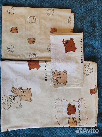 Детское постельное белье в детскую кроватку