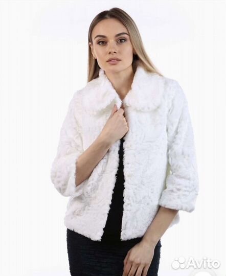 Шуба белая свадебная