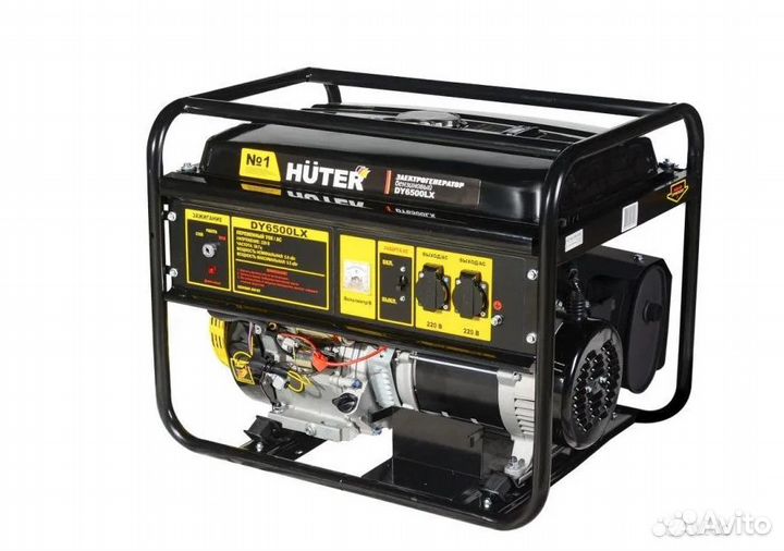 Эл.генератор Huter DY6500LXA бенз. автозапуск