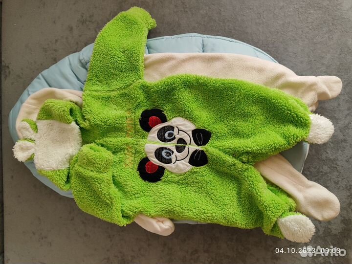 Конверт кокон на выписку зимний