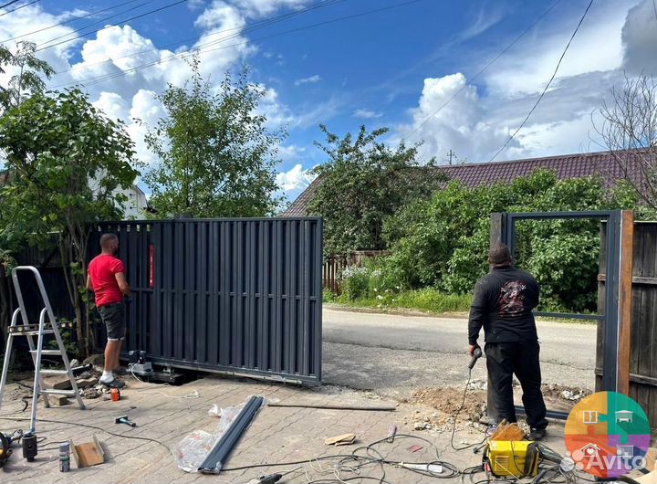 Откатные ворота