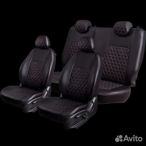 Чехлы на сиденье Renault Duster-2 с 11.2020г. HM