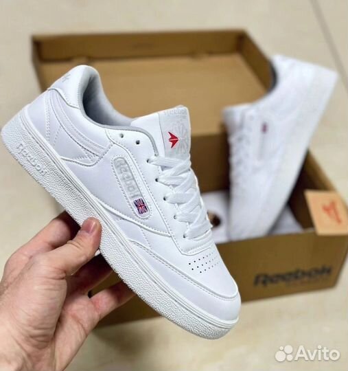 Кроссовки летние унисекс Reebok leather classic